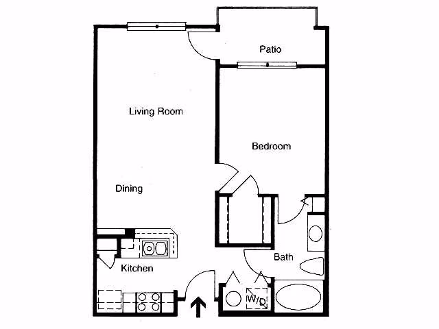 Unit 117 floor plan